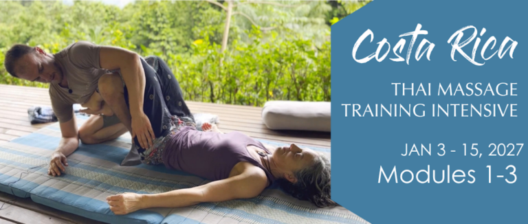 JAN 3 - 15, 2027 Modules 1-3 (1) thai massage intensive