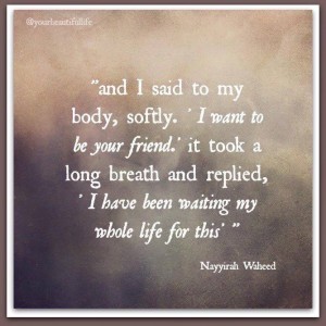 Body waiting for wellness