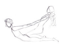 cobra pose in Thai Massage