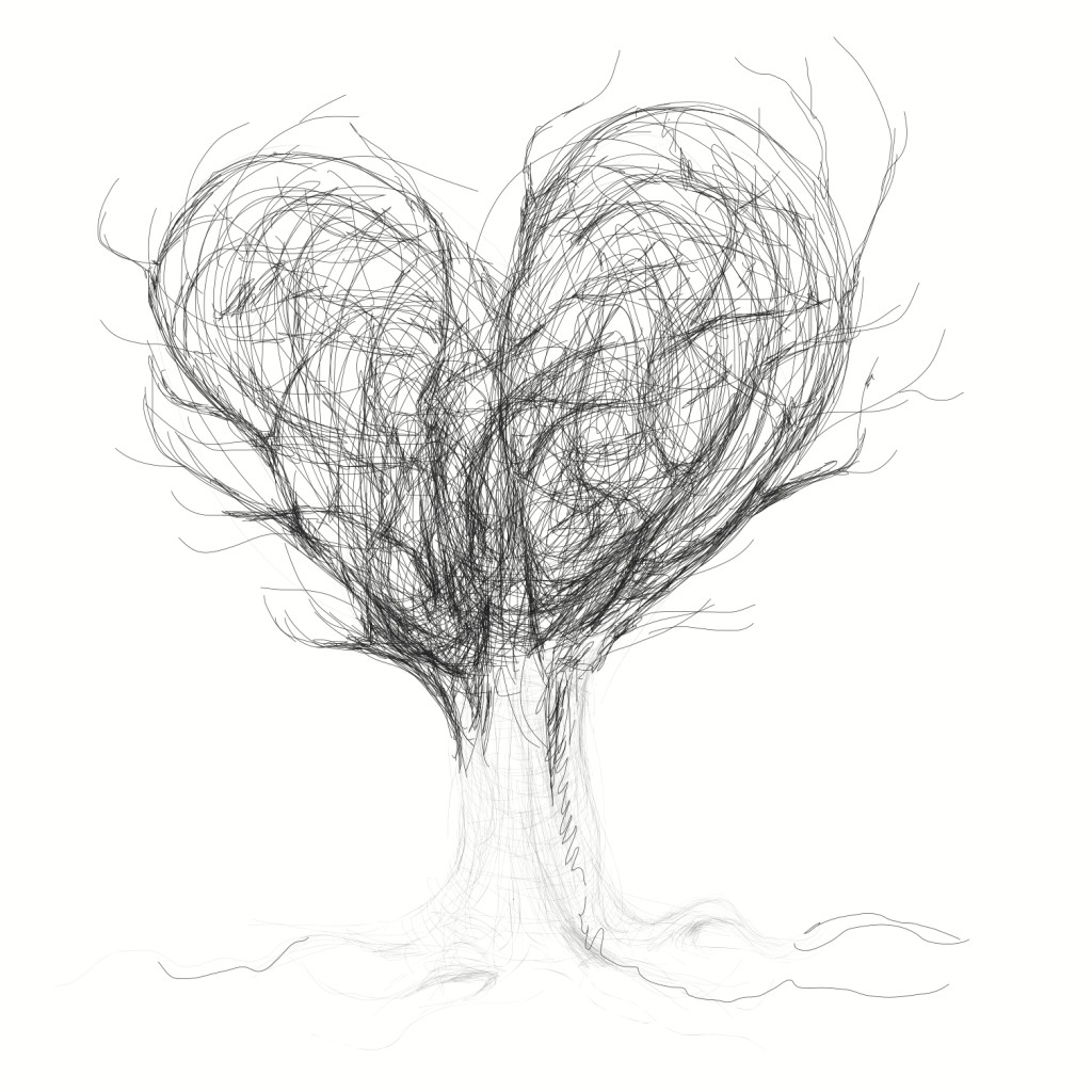 Valentine's Day Heart tree
