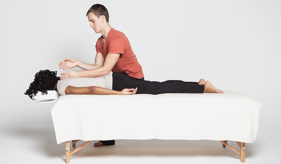 massage karate chop